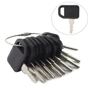John Deere GT225 GT242 GX335p̃L[OtCOjbVL[10 # AM131841- 10x ignition key with key ring # AM131841 for John Deere GT225 GT242 GX335-