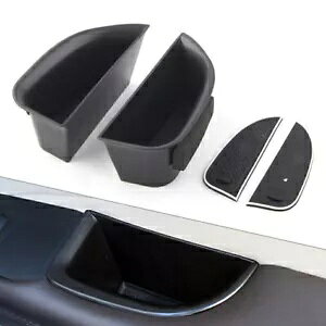 tghAnhA[Xg[{bNXgCrLbgJ[ MKZ 14-16 ԗp- Front Door Handle Armrest Storage Box Tray Bin Kit for Lincoln MKZ 14-16 Car-