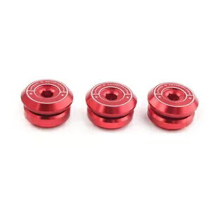 GAtB^[Lbv CNC A~jE }n Xmax 300 2017-2018 p 3  bh- Air Filter Caps CNC Aluminum for Yamaha Xmax 300 2017-2018 3pcs Red-