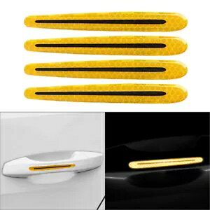 J[{t@Co[Ԃ̃hAnh˃XebJ[h~jo[T- Carbon fiber car door handle reflective stickers scratch protection universal-