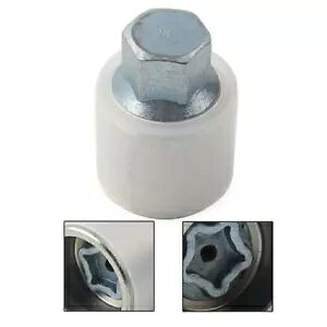 bLOzC[ibgL[{g^[WAEfBNuf|p- Locking Wheel Nut Key Bolt Letter W for Audi Chrome Molybdenum Steel-