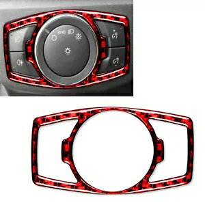 wbhCgXCb`Rg[gpl̓tH[hf??I 2013-2019 bhɓK- Headlight switch control trim panel fits Ford Mondeo 2013-2019 red-