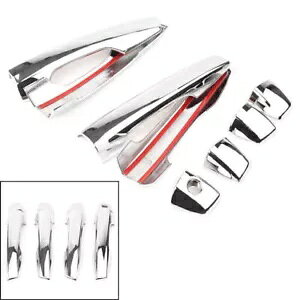 N[hAnhJo[[fBOOHGNvXNX 2018 V- Chrome Door Handle Cover Molding for Mitsubishi Eclipse Cross 2018 New-