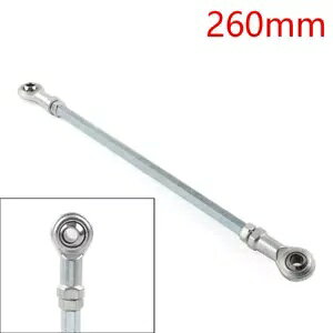 260mm �{�[���W���C���g�l�W�^�C���b�h�́AATV �S�[�J�[�g�o�M�[�_�[�g�s�b�g�o�C�N�ɓK�����܂��B- 260mm ball joint screw tie rod fits ATV go kart buggy dirt pit bike- �y���s�A���i�z