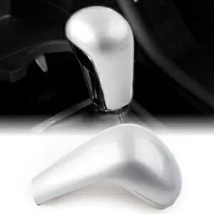 R\[@Vtg{^Jo[gVo[}c_ 3 ANZ 2020 2021- Console Equipment Shift Button Cover Trim Silver For Mazda 3 Axela 2020 2021-