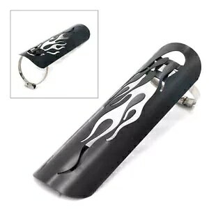 }t[`[u q[gV[hJo[ q[veNV jo[T ubN- Muffler tube heat shield cover heel protection universal black-