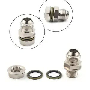 ^[{ICp/IC^[hXN[A_v^[vOڑ 10AN nڂȂ- Turbo oil pan / oil return drain screw adapter plug connection 10AN no Weld-