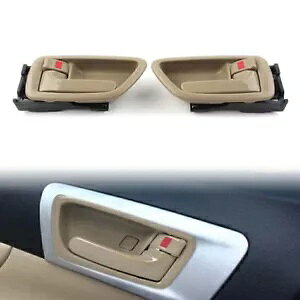 CeAhAnhO[Xg[N[o[ + Eg^Ao 2000-2004- Interior door handle gray stone chrome lever left + right for Toyota Avalon 2000-2004-