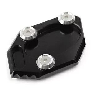 Kawasaki Ninja 250 300R Z250pTChX^hpbh[^[ ubN- Side Stand Pad Extension Motor for Kawasaki Ninja 250 300R Z250 Black-