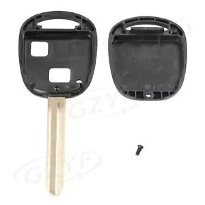 �g���^ Rav4 �����X �J���� �G�R�[�p 2 �{�^�� �L�[ �Ԃ̃L�[ �G���N���[�W��- 2-Button Key Car Key Enclosure for Toyota Rav4 Yaris Camry Echo- �y���s�A���i�z