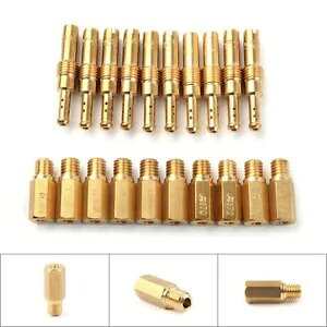 Lu^[ CWFbgLbg X[/pCbgWFbgZbgLbg PWK P[q OKO CVK ^Cv 20 JEgp- Carburetor Main Jet Kit Slow/Pilot Jet Set Kit for PWK Keihin OKO CVK Type 20 Count-