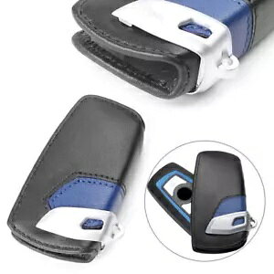 �ԃX�|�[�c���C���L�[�P�[�X�o�b�O�J�o�[ BMW 3 5 7 �V���[�Y X3 ���U�[�u���[- Car Sport Line Key Case Bag Cover for BMW 3 5 7 Series X3 Leather Blue- �y���s�A���i�z