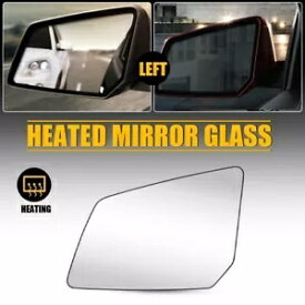 左側加熱ミラーガラス バックプレート付き 2009-2016 シボレー トラバース用 Left Side Heated Mirror Glass w/ Back Plate For 2009-2016 Chevrolet Traverse