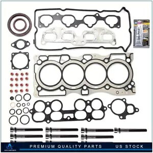 ?Nissa Altim Sentr 2002-2006 2.5L L4 DOHC QR25DE �w�b�h�K�X�P�b�g�w�b�h�{���g�Z�b�g�ɓK���B ?Fits Nissa Altim Sentr 2002-2006 2.5L L4 DOHC QR25DE Head Gasket Head Bolts Set �y���s�A���i�z