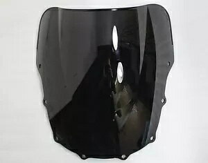 tgKX _uȗ Kawasaki ZZR 600 1993 2004 93 04  ubN- Windshield double curvature Kawasaki ZZR 600 1993 2004 93 04 black black-