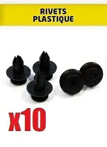 10 x X^bhvX`bN ? 6.6 mm- 10 x studs plastic ? 6.6 mm-