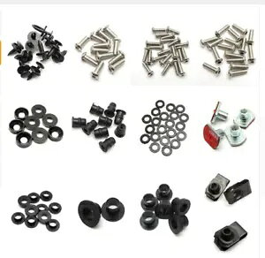 �l�W�~�߃l�W�ی�g�����R���v���[�g���}�n R1 1998 1999 2000 2001- Screw set screw protective trim complete Yamaha R1 1998 1999 2000 2001-