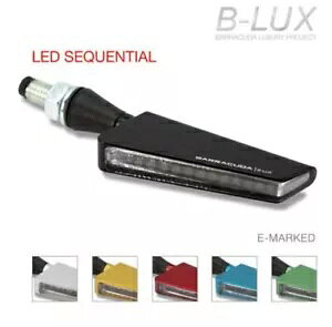 CWP[^[ oCN Sq-Led B-Lux ubN BARRACUDA Indicators Motorbike Sq-Led B-Lux Black BARRACUDA