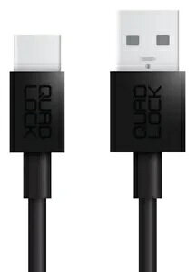 P[u USB A - USB C QUAD LOCK 20CM- Cable USB A To USB C QUAD LOCK 20CM-