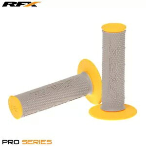 �n���h���̃y�A �N���X�� RFX �v�� �V���[�Y �O���[ �C�G���[ Pair Of Handles Cross Product RFX Pro Series Grey Yellow �y���s�A���i�z