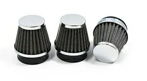 1x ユニバーサルコニカルエアフィルター ? 54mm オートバイカフェレーサースクランブラー- 1x UNIVERSAL CONICAL AIR FILTER ? 54mm MOTORCYCLE CAFE RACER SCRAMBLER-