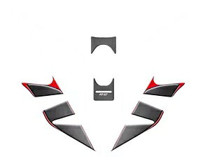 Unterlage Vbc ^N }n MT07 MT 07 2014 2015 2016 bg Unterlage Schutz Tank Yamaha MT07 MT 07 2014 2015 2016 Rot