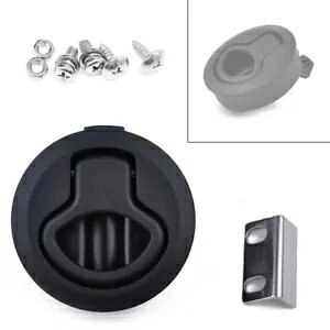 2 C`tbVvXb`tBbg{[gfbLnb` 1/4 C`hAbNAbNRAȂ 2"Flush Pull Slam Latch Fit Boat Deck Hatch 1/4" Door-Locking without lock core
