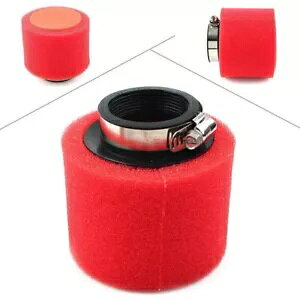 45 �~�����[�g�����b�h�t�H�[���X�g���[�g�G�A�t�B���^�[�t�B�b�g CRF50 XR50 �I�[�g�o�C ATV �s�b�g�_�[�g�o�C�N 45mm Red Foam Stright Air Filter Fit CRF50 XR50 Motorcycle ATV Pit Dirt Bike