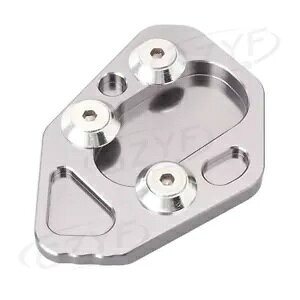 �T�C�h�X�^���h �L�b�N�X�^���h �t�b�g�v���[�g�p�b�h BMW F800R HP2 R1200S �S�N���ɓK�� �O���[ Side Stand Kickstand Foot Plate Pad Fit for BMW F800R HP2 R1200S ALL YEARS Grey �y���s�A���i�z