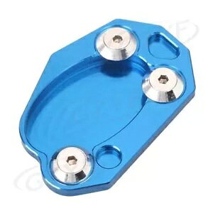 TChX^h LbNX^h v[g pbh tBbg Kawasaki Z1000 ZX10R ZX6R Z1000/SX u[ Side Stand Kickstand Plate Pad Fit Kawasaki Z1000 ZX10R ZX6R Z1000/SX Blue