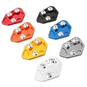 I[goC̃TChX^hLbNX^htbgx[Xv[gpbhtBbg BMW F800R HP2 R1200S Motorcycle Side Stand Kickstand Foot Base Plate Pad Fit BMW F800R HP2 R1200S