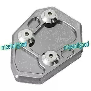 LbNX^h gpbh TChv[g X^h tbgtBbg BMW S1000RR 2010-2014 O[ Kickstand Enlarge Pad Side Plate Stand Foot fit BMW S1000RR 2010-2014 Grey