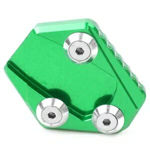 LbNX^h TChLv[gpbh 2013-2021 z_ O MSX 125 MSX125 O[ɓK Kickstand Side Enlarger Plate Pad Fit 2013-2021 HONDA Grom MSX 125 MSX125 Green