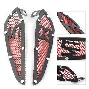 }n MT-03 MT03 2020 -23 R^NCbVی샌bh For YAMAHA MT-03 MT03 2020 -23 Fuel Tank Air Intake Mesh Inlet Protection Red