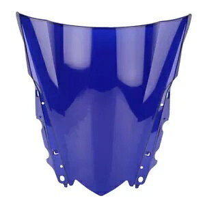 _uouhtgKX}n YZF-R25 2014-18 YZF-R3 2015 u[ Double Bubble Windshield Windscreen For Yamaha YZF-R25 2014-18 YZF-R3 2015 Blue