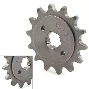 `F[tgXvPbgRO 125cc-250cc _[gsbgoCN ATV S[J[g 520-14T 20MM Chain Front Sprocket Cog For 125cc-250cc Dirt Pit Bike ATV Go Kart 520-14T 20MM