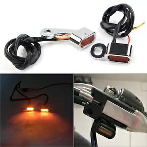 N[ ~j LED ^[VOi Ao[ Cg n[[ 04-21 X|[cX^[ 883 1200 ɓK Chrome Mini LED Turn Signal Amber Light Fit Harley 04-21 Sportster 883 1200