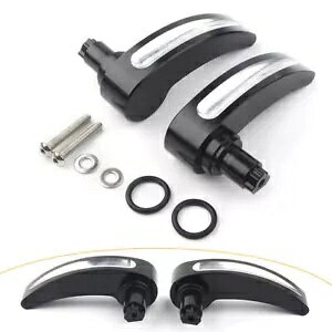 2x ubN [X ThobO bh t^[ n[[ c[O [hLO 2014-2018 ɓK 2x Black Race Saddlebag Lid Lifter Fit Harley Touring Road King 2014-2018