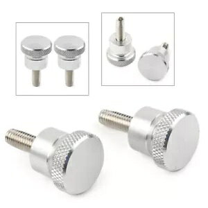 2x ツールシートボルト短ネジ スクランブラー 865 06-15 スラクストン 865 04-15 シルバー用 2x Tool Seat Bolt Short Screw For Scrambler 865 06-15 Thruxton 865 04-15 Silver