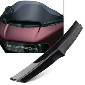 ubN tgtFAO GAt[ xg ANZg g n[[ [h OCh 2015 ȍ~ ABS ɓK Black Front Fairing Air Flow Vent Accent Trim Fit Harley Road Glide 2015-Up ABS