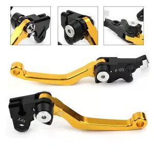 2  CNC s{bgu[LNb`o[tBbgz_ XR250 1995-2007 XR400 A~jES[h 2PCS CNC Pivot Brake Clutch Levers Fit Honda XR250 1995-2007 XR400 Aluminum GOLD