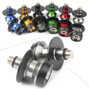 10MM/0.4�C���` �X�C���O�A�[�� �X�v�[�� �X�^���h �X�N�����[ �X���C�_�[ ���}�n �z���_ CBR600 �X�Y�L�ɓK�� 10MM/0.4 Swing Arm Spool Stand Screw Slider Fit Yamaha Honda CBR600 Suzuki �y���s�A���i�z