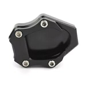 [^[LbNX^hTChLbNX^hv[gpbh Kawasaki VERSYS 650 2010-16 ubN Motor Kickstand Side Kick Stand Plate Pad For Kawasaki VERSYS 650 2010-16 Black