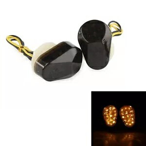 Kawasaki Ninja ZX6R ZX9R tbV}Eg^[VOi LED ECJ[Cg For Kawasaki Ninja ZX6R ZX9R Flush Mount Turn Signal LED Blinker Light