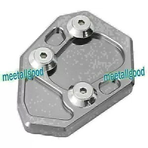 �g�� �L�b�N�X�^���h �p�b�h �T�C�h �X�^���h �t�b�g �v���[�g BMW S1000RR 2010-2014 �ɓK�� �O���[ Enlarge Kickstand Pad Side Stand Foot Plate Fit BMW S1000RR 2010-2014 Grey �y���s�A���i�z