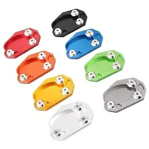 TChX^h LbNX^h v[g pbh K Kawasaki Z1000 Ninja ZX10R ZX6R Side Stand Kickstand Extension Plate Pad Fit Kawasaki Z1000 Ninja ZX10R ZX6R