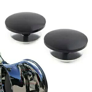 n[[Xg[gOChgCN FLHXXX p 2x ubNCi[tFAO~[vO For Harley Street Glide Trike FLHXXX 2x Black Inner Fairing Mirror Plugs