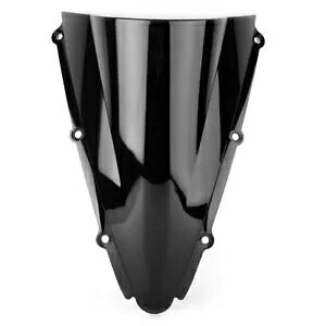 }n R1 2000-2001 ABS hEChXN[I[goCp For Yamaha R1 2000-2001 ABS Black Windshield Wind Screen Motorcycle