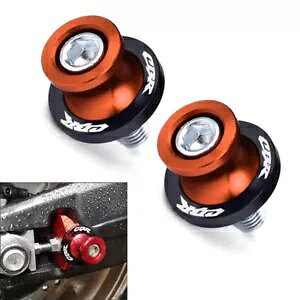 I[goCXCOA[Xv[XC_[X^hlW 8 ~[gXbhIWz_ CBR Motorcycle Swingarm Spools Slider Stand Screw 8MM Thread Orange For HONDA CBR