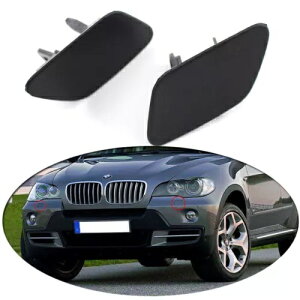 1 yAtgop[wbhCgEHbV[mYJo[Lbv BMW X5 E70 2006-2012 1Pair Front Bumper Headlight Washer Nozzle Cover Cap for BMW X5 E70 2006-2012